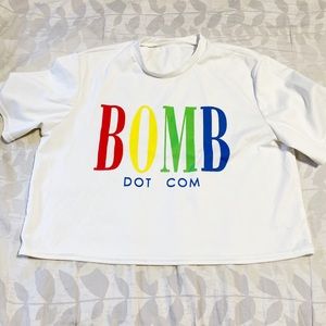 Bomb dot com shirt size XL